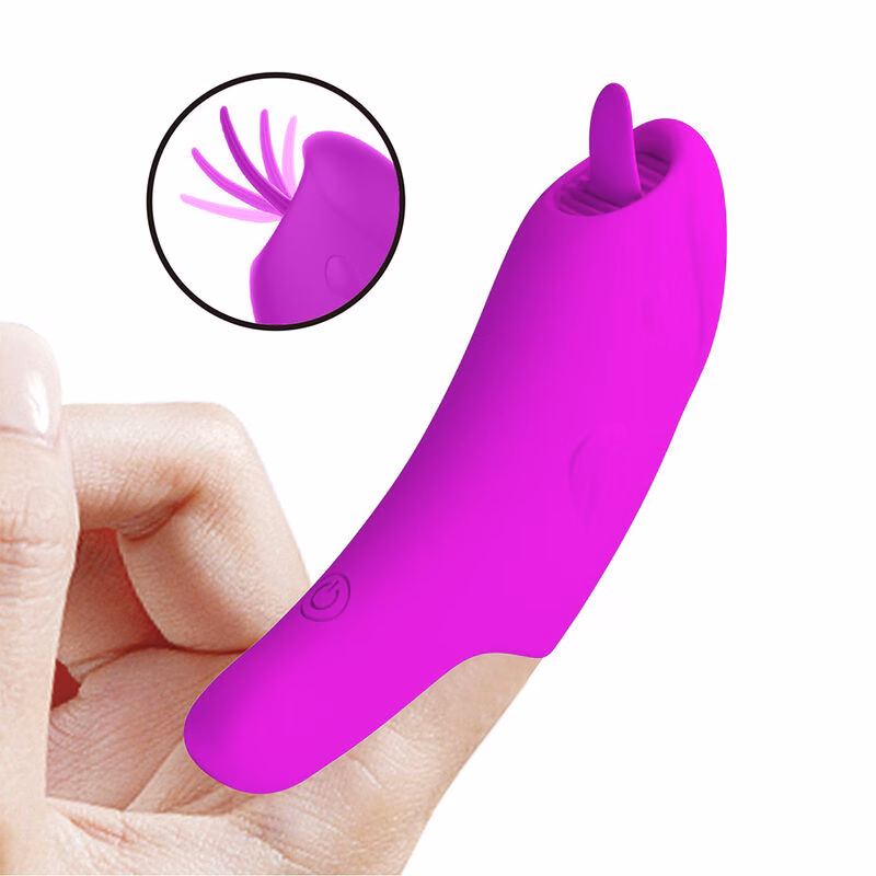 PRETTY LOVE - PETERSON HONEY FINGER VIBRADOR DE DEDO RECARGABLE MORADO - Imagen 10