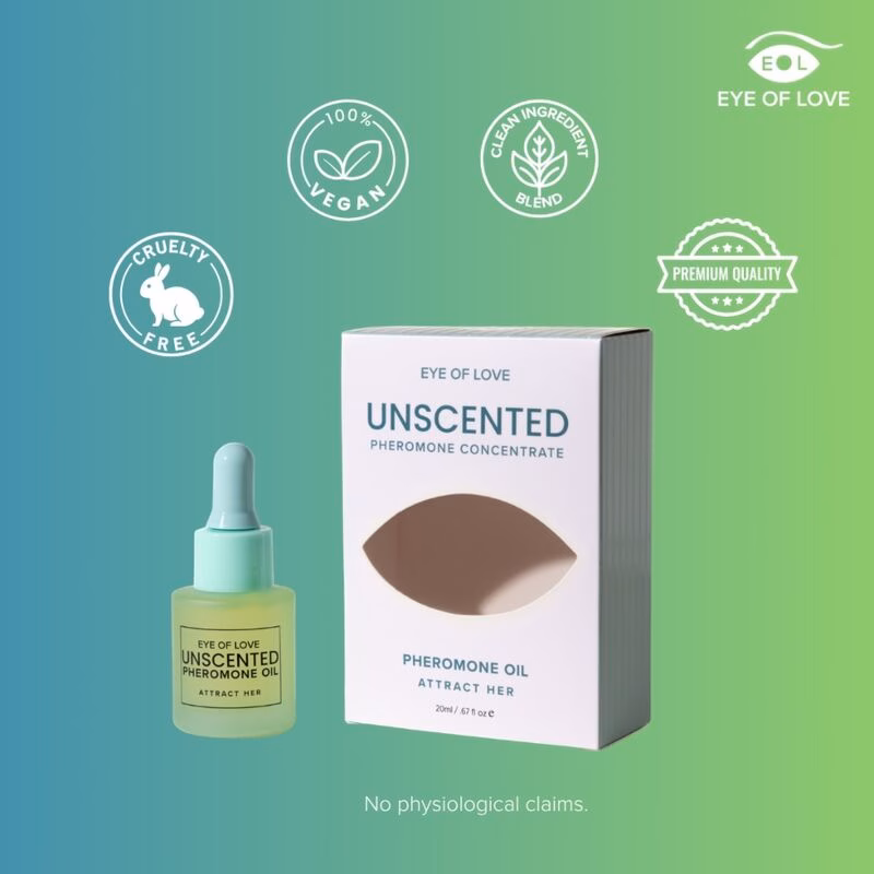EYE OF LOVE - ACEITE PERFUMADO CON FEROMONAS PARA HOMBRE SIN FRAGANCIA 20 ML - Imagen 8