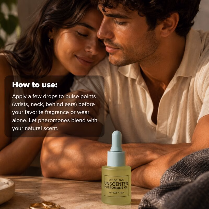 EYE OF LOVE - ACEITE PERFUMADO CON FEROMONAS PARA HOMBRE SIN FRAGANCIA 20 ML - Imagen 11