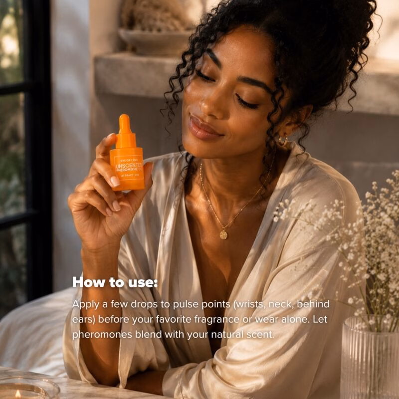 EYE OF LOVE - ACEITE PERFUMADO CON FEROMONAS PARA MUJER SIN FRAGANCIA 20 ML - Imagen 9