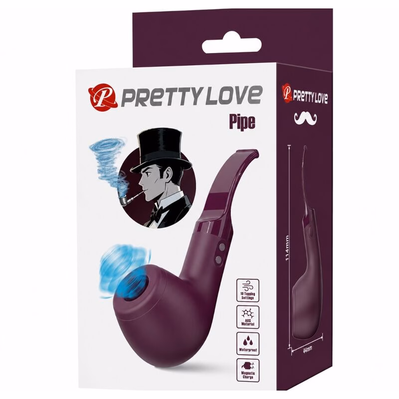 PRETTY LOVE - PIPE ESTIMULADOR CON 10 MODOS DE GOLPETEO MORADO - Imagen 10