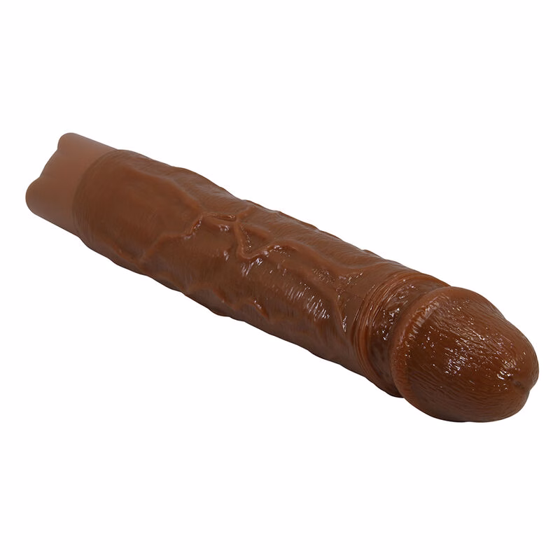 PRETTY LOVE - KESSLER DILDO VIBRADOR REALISTA 10 MODOS DE VIBRACIÓN Y 10 DE EMPUJE 22 CM MARRÓN - Imagen 6