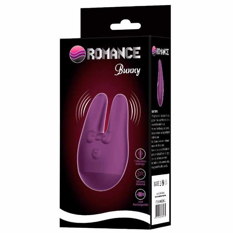 ROMANCE - BUNNY ESTIMULADOR EXTERNO 7 MODOS DE VIBRACIÓN - Imagen 9