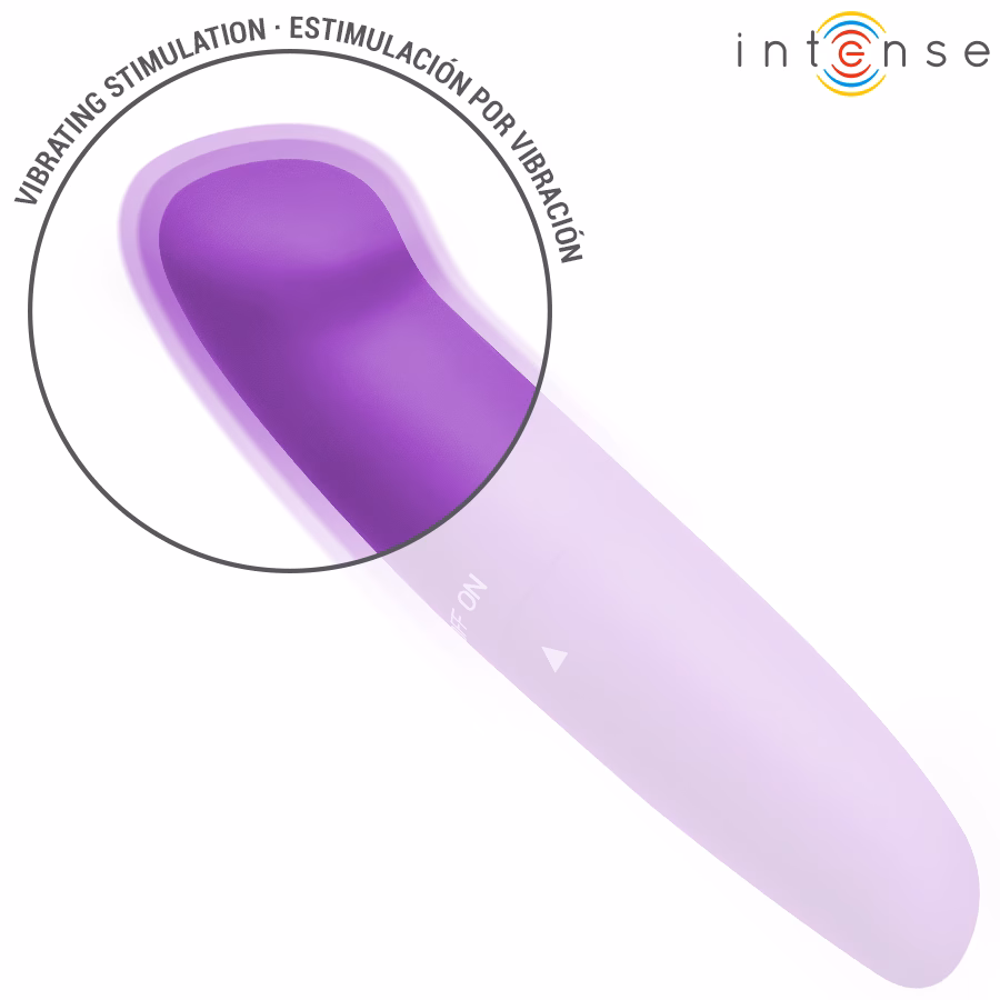 INTENSE - PHIL VIBRADOR PUNTO G LILA 13 CM - Imagen 5
