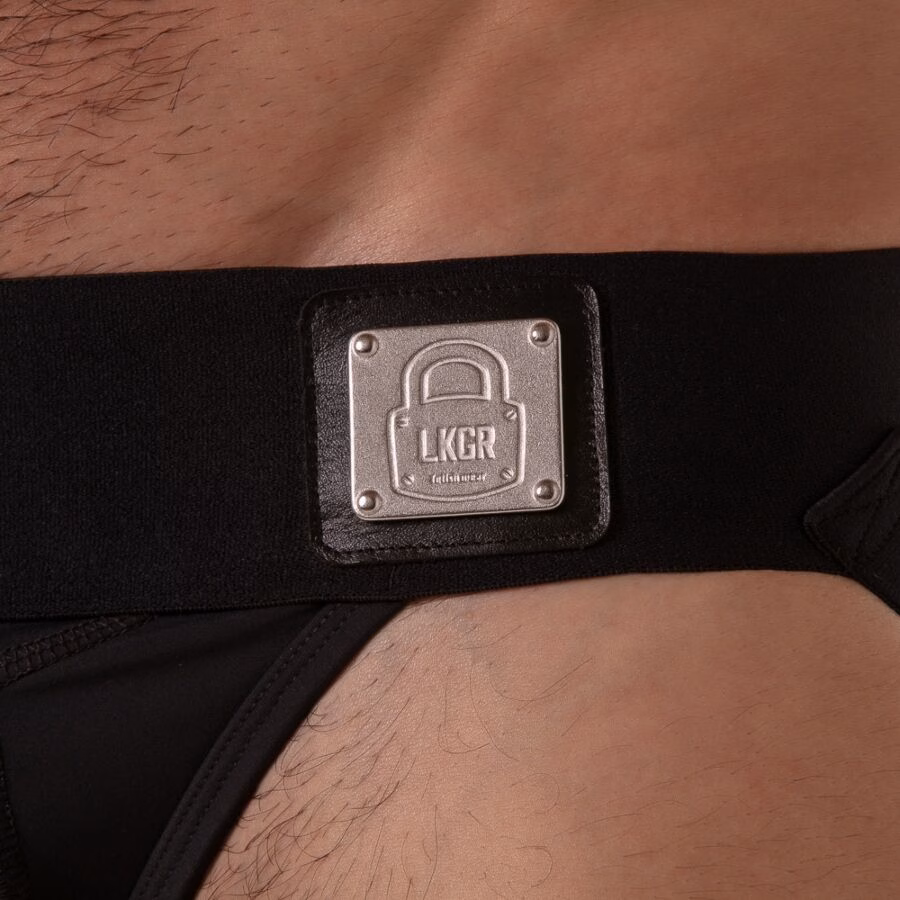 LOCKER GEAR - WIDE WAISTBAND JOCKSTRAP NEGRO S - Imagen 5