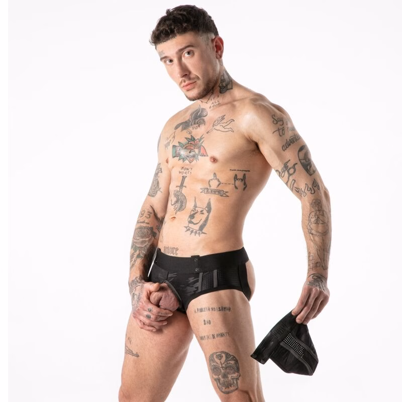 LOCKER GEAR - FULL MILITARY ACCESS JOCK BRIEF NEGRO S - Imagen 3