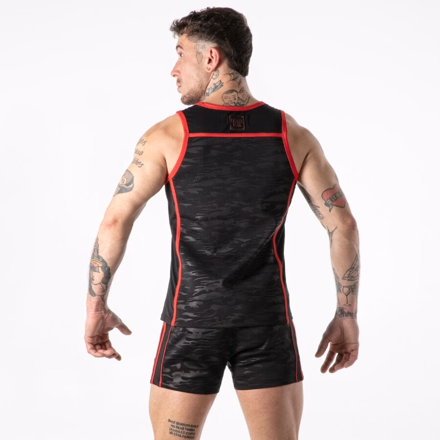 LOCKER GEAR - FULL MILITARY ACCESS TANKTOP ROJO XL - Imagen 3