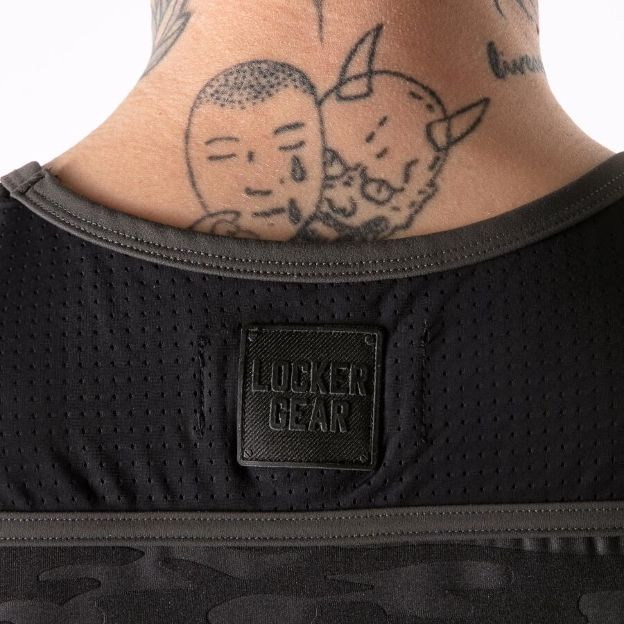 LOCKER GEAR - FULL MILITARY ACCESS TANKTOP NEGRO XL - Imagen 4