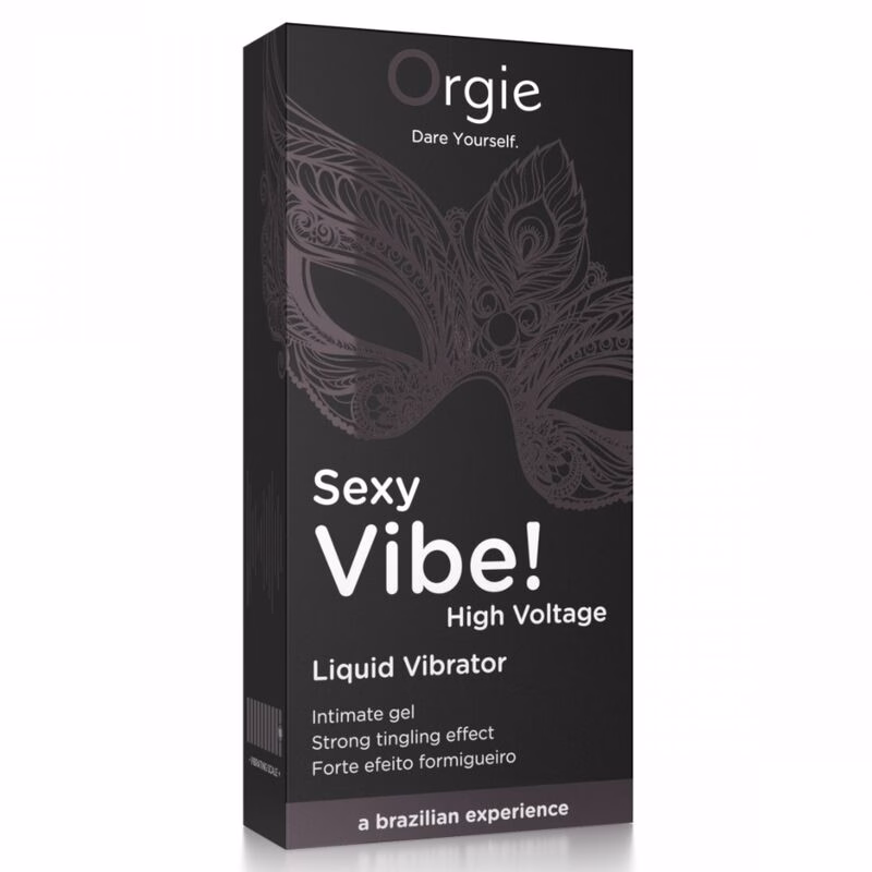 ORGIE - SEXY VIBE! HIGH VOLTAGE GEL ÍNTIMO EFECTO VIBRANTE EXTRA FUERTE 15 ML - Imagen 3