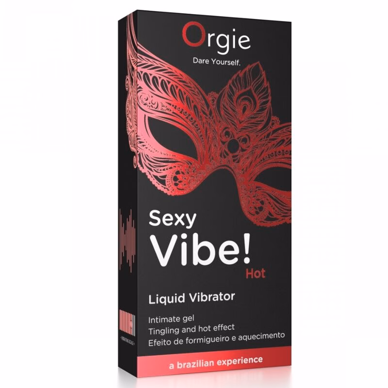 ORGIE - SEXY VIBE! HOT GEL ÍNTIMO EFECTO VIBRANTE Y CALOR 15 ML - Imagen 3