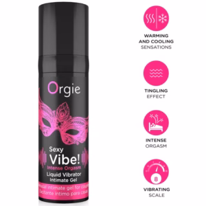 ORGIE - SEXY VIBE! INTENSE ORGASM GEL ÍNTIMO MULTISENSACIÓN 15 ML