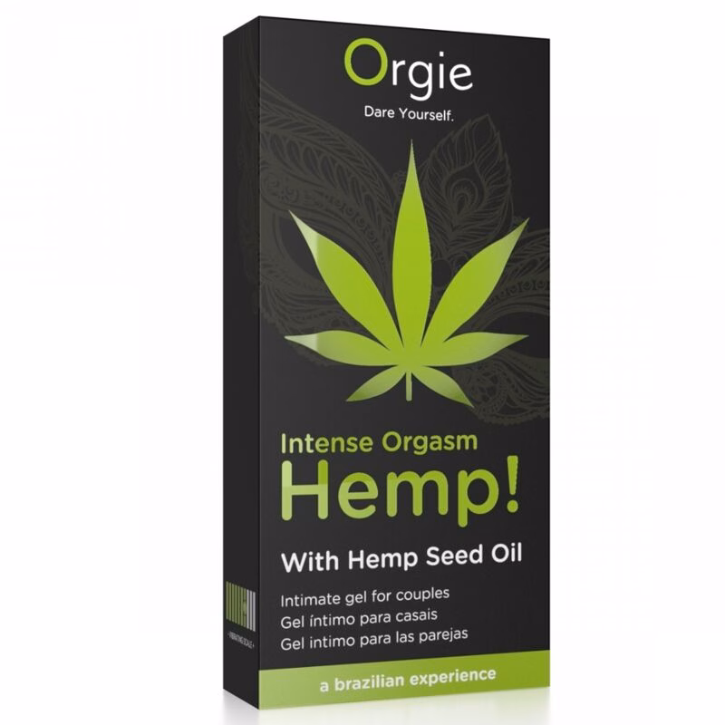 ORGIE - HEMP! INTENSE ORGASM GEL ÍNTIMO MULTISENSACIÓN CON ACEITE DE CÁÑAMO 15 ML - Imagen 3
