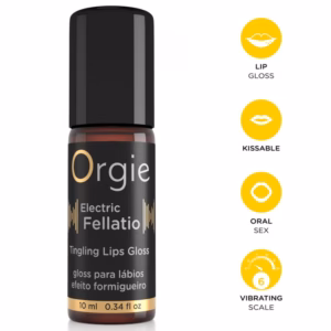 ORGIE - ELECTRIC FELLATIO GLOSS LABIAL BESABLE EFECTO VIBRANTE 10 ML