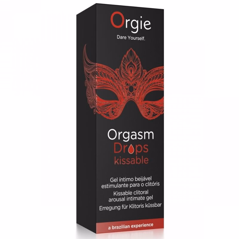 ORGIE - ORGASM DROPS KISSABLE GOTAS ESTIMULANTES BESABLES PARA CLÍTORIS 30 ML - Imagen 3