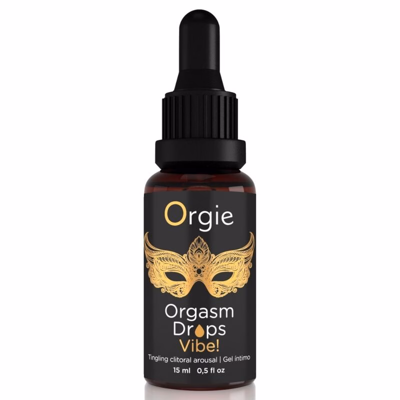 ORGIE - ORGASM DROPS VIBE! GOTAS ESTIMULANTES EFECTO VIBRANTE PARA CLÍTORIS 15 ML - Imagen 2