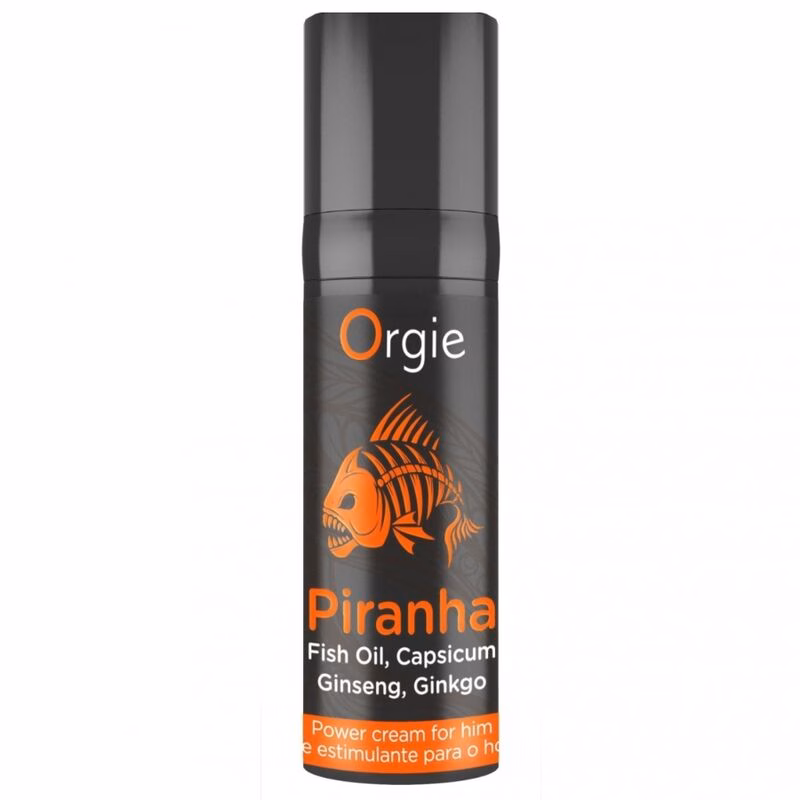 ORGIE - PIRANHA CREMA POTENCIADORA PARA HOMBRE 15 ML - Imagen 3