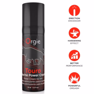 ORGIE - TOURO CREMA POTENCIADORA PARA HOMBRE 15 ML