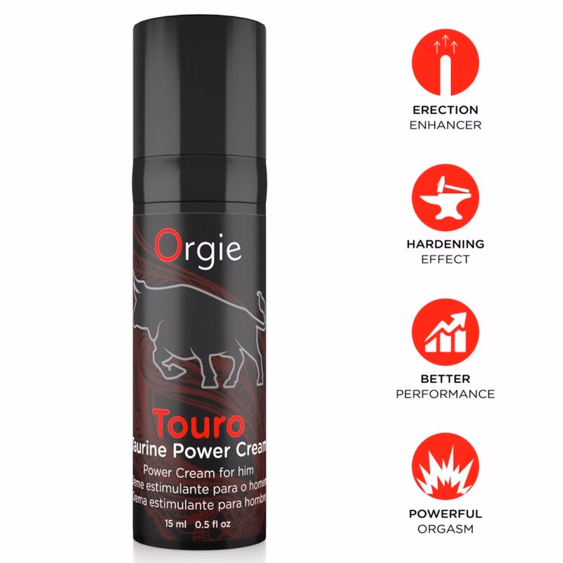 ORGIE - TOURO CREMA POTENCIADORA PARA HOMBRE 15 ML