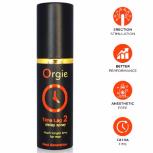 ORGIE - TIME LAG 2 SPRAY RETARDANTE SIN ANESTÉSICOS 10 ML