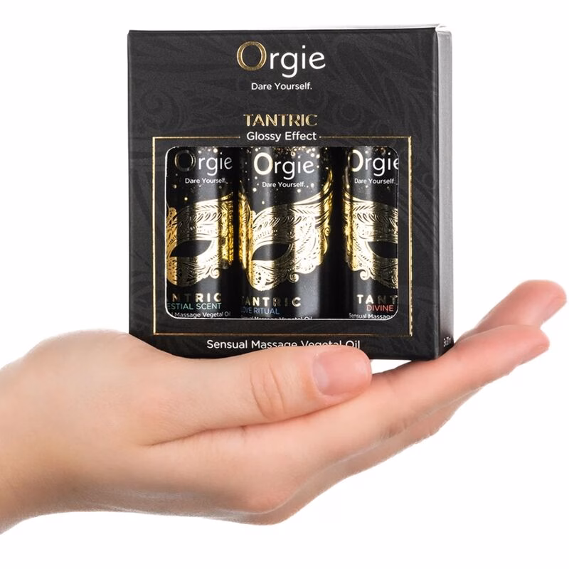 ORGIE - TANTRIC MINI SIZE COLLECTION SET ACEITES DE MASAJE 3 X 30 ML - Imagen 2