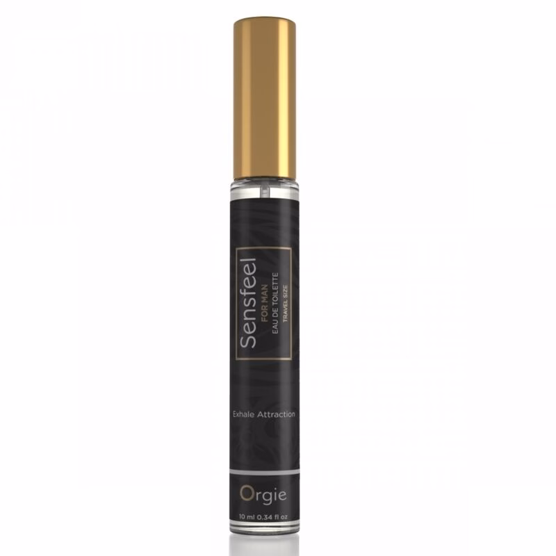 ORGIE - SENSFEEL EAU DE TOILETTE CON POTENCIADOR DE FEROMONAS TAMAÑO VIAJE PARA HOMBRE 10 ML - Imagen 2
