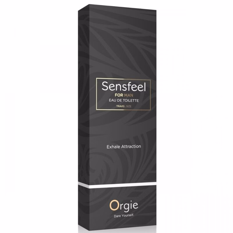 ORGIE - SENSFEEL EAU DE TOILETTE CON POTENCIADOR DE FEROMONAS TAMAÑO VIAJE PARA HOMBRE 10 ML - Imagen 3
