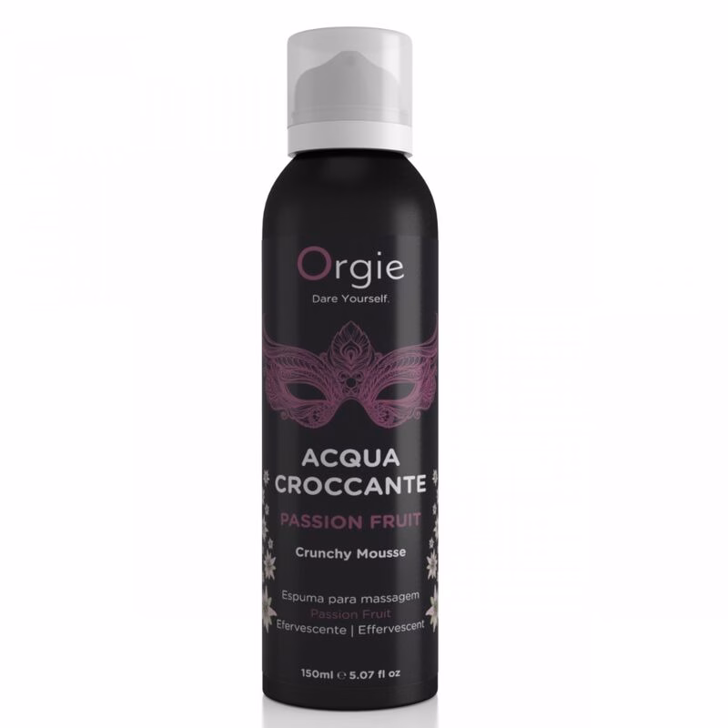 ORGIE - ACQUA CROCCANTE ESPUMA CRUJIENTE MARACUYÁ PARA MASAJE 150 ML - Imagen 2