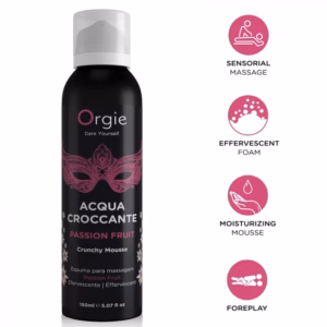 ORGIE - ACQUA CROCCANTE ESPUMA CRUJIENTE MARACUYÁ PARA MASAJE 150 ML
