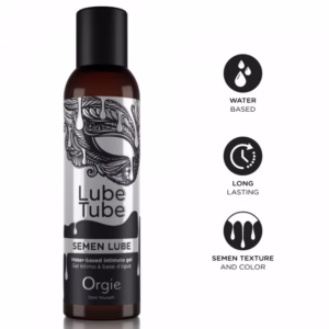 ORGIE - LUBE TUBE SEMEN LUBE GEL ÍNTIMO BASE AGUA TEXTURA SEMEN 150 ML