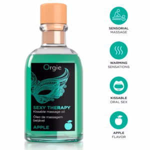 ORGIE - SET DE MASAJE BESABLE MANZANA 100 ML