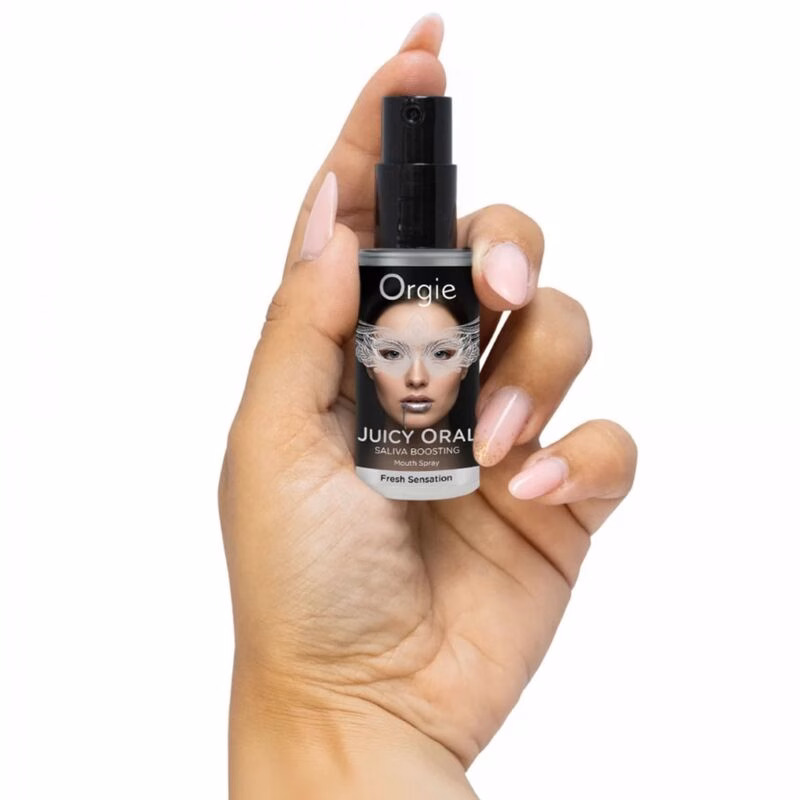 ORGIE - JUICY ORAL SPRAY BUCAL ESTIMULANTE DE SALIVA SABOR MENTA 15 ML - Imagen 2