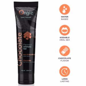 ORGIE - LUBE TUBE CHOCOLATE GEL ÍNTIMO BESABLE BASE AGUA 100 ML