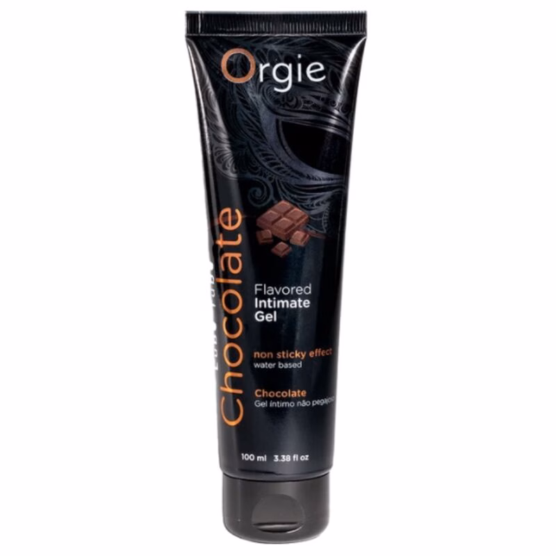 ORGIE - LUBE TUBE CHOCOLATE GEL ÍNTIMO BESABLE BASE AGUA 100 ML - Imagen 3