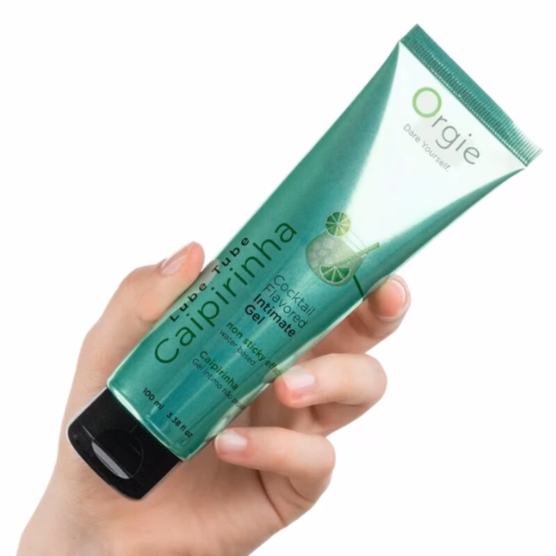 ORGIE - LUBE TUBE COCKTAIL CAIPIRINHA GEL ÍNTIMO BESABLE BASE AGUA 100 ML - Imagen 3