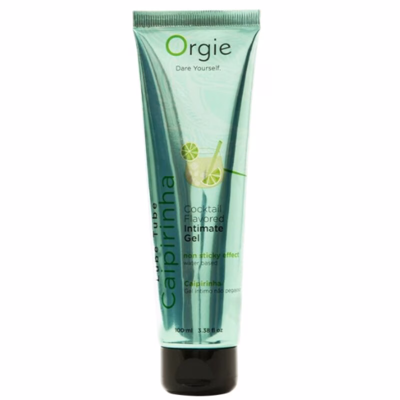 ORGIE - LUBE TUBE COCKTAIL CAIPIRINHA GEL ÍNTIMO BESABLE BASE AGUA 100 ML - Imagen 2