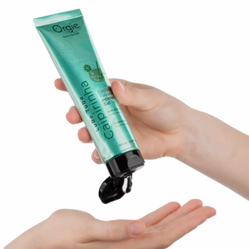 ORGIE - LUBE TUBE COCKTAIL CAIPIRINHA GEL ÍNTIMO BESABLE BASE AGUA 100 ML - Imagen 4