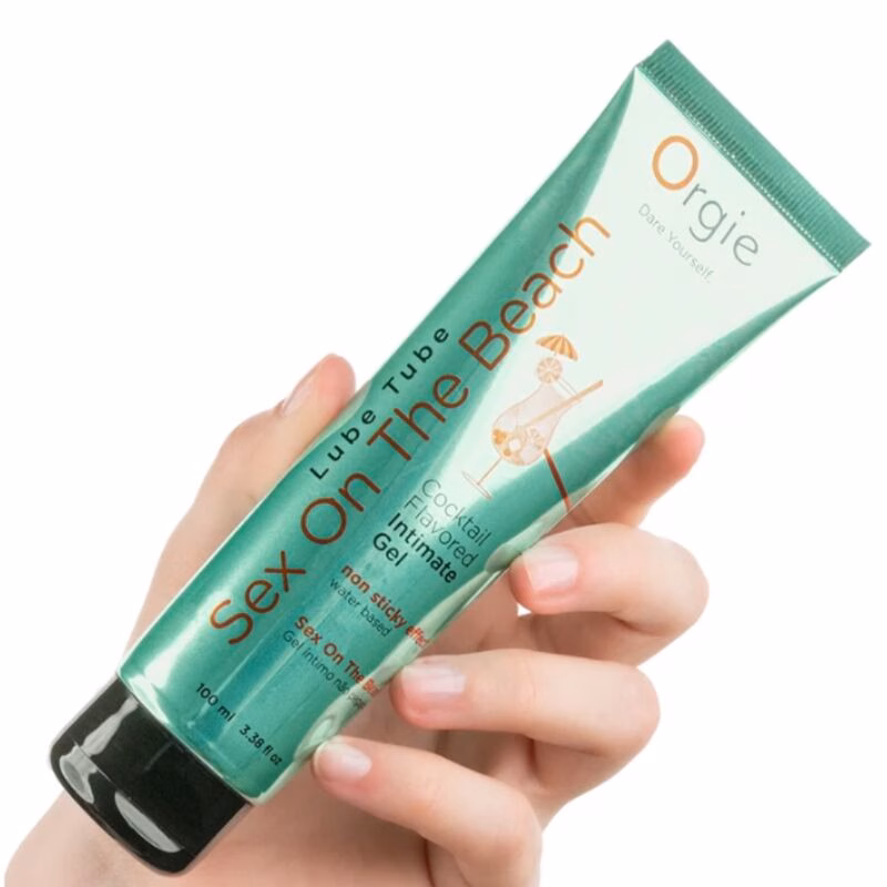 ORGIE - LUBE TUBE COCKTAIL SEX ON THE BEACH GEL ÍNTIMO BESABLE BASE AGUA 100 ML - Imagen 3