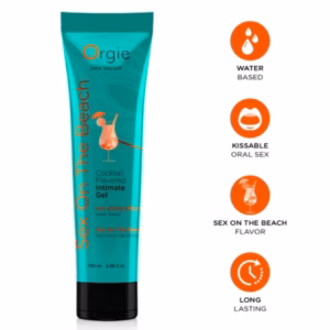 ORGIE - LUBE TUBE COCKTAIL SEX ON THE BEACH GEL ÍNTIMO BESABLE BASE AGUA 100 ML