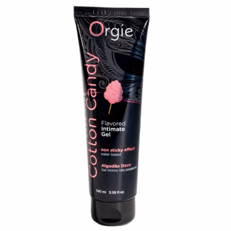 ORGIE - LUBRICANTE GEL ÍNTIMO BESABLE BASE AGUA ALGODÓN DE AZÚCAR 100 ML - Imagen 2