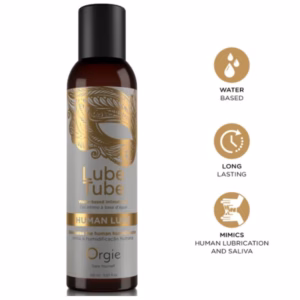 ORGIE - LUBE TUBE HUMAN LUBE GEL ÍNTIMO BASE AGUA EFECTO NATURAL 150 ML