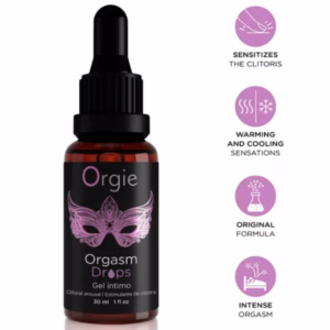 ORGIE - ORGASM DROPS GOTAS ESTIMULANTES PARA CLÍTORIS 30 ML