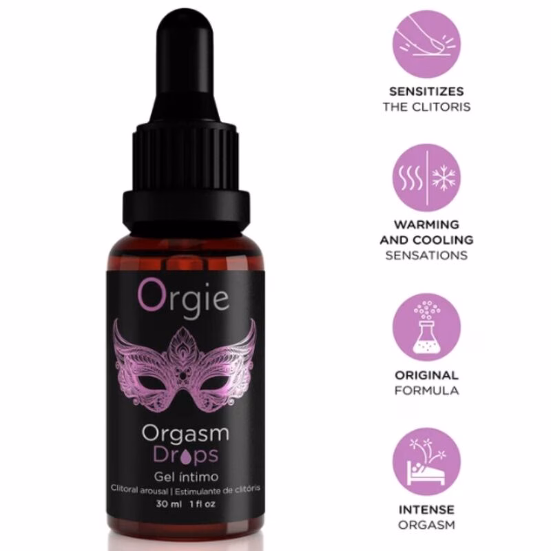 ORGIE - ORGASM DROPS GOTAS ESTIMULANTES PARA CLÍTORIS 30 ML