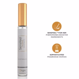 ORGIE - SENSFEEL EAU DE TOILETTE CON POTENCIADOR DE FEROMONAS TAMAÑO VIAJE PARA MUJER 10 ML