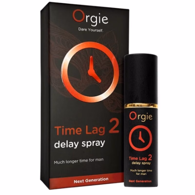 ORGIE - TIME LAG 2 SPRAY RETARDANTE SIN ANESTÉSICOS 10 ML - Imagen 2