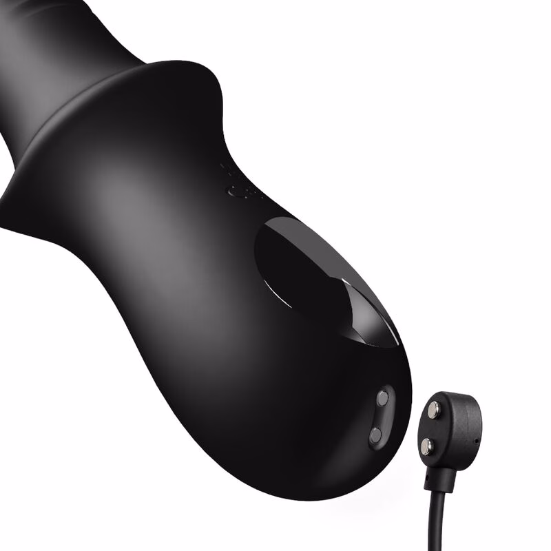 ANAL FANTASY ELITE - PLEASURE WAVE MASAJEADOR ANAL WAVEMOTION RECARGABLE NEGRO - Imagen 2