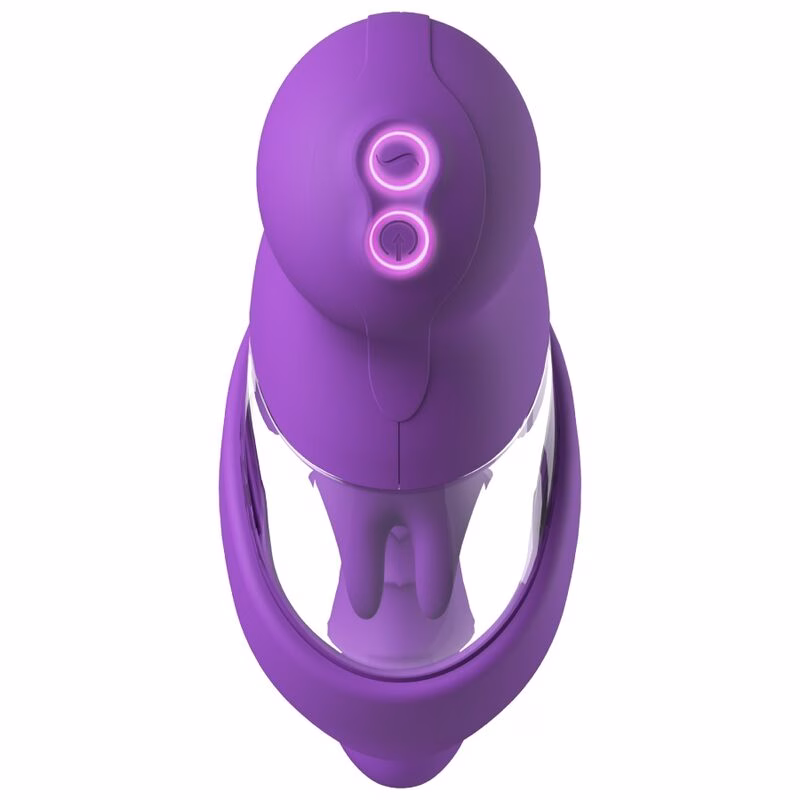 FANTASY FOR HER - VELOURA TOUCH G-SPOT PLEASURE PUMP BOMBA ÍNTIMA PUNTO G MORADA - Imagen 3
