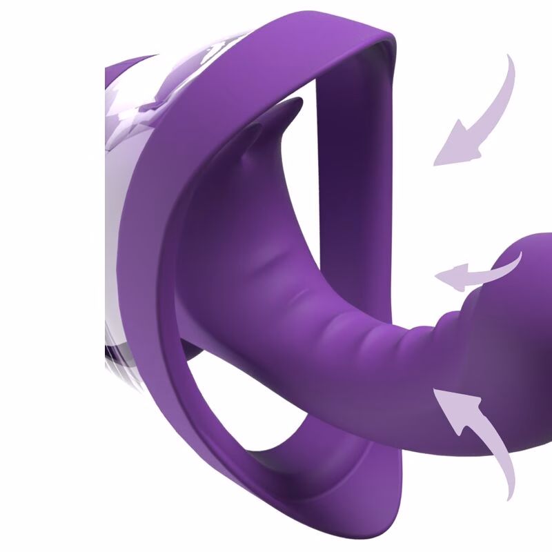 FANTASY FOR HER - VELOURA TOUCH G-SPOT PLEASURE PUMP BOMBA ÍNTIMA PUNTO G MORADA - Imagen 4