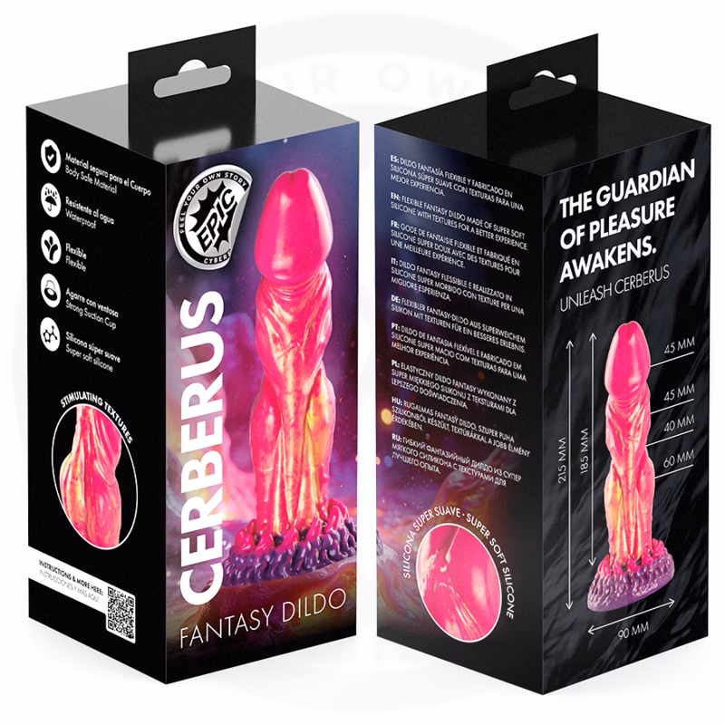 EPIC - CERBERUS DILDO FUEGO MITOLÓGICO - Imagen 10