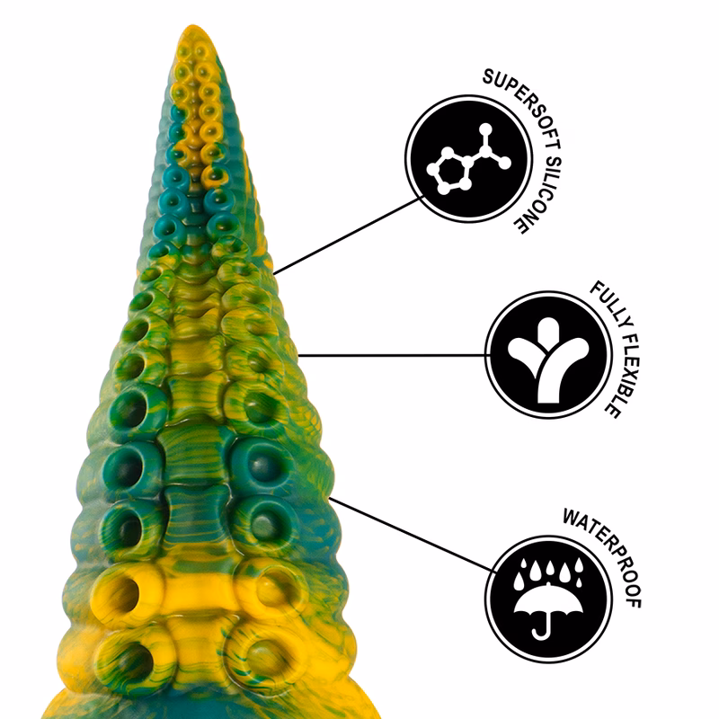 EPIC - CETUS DILDO TENTÁCULO VERDE TAMAÑO GRANDE - Imagen 9