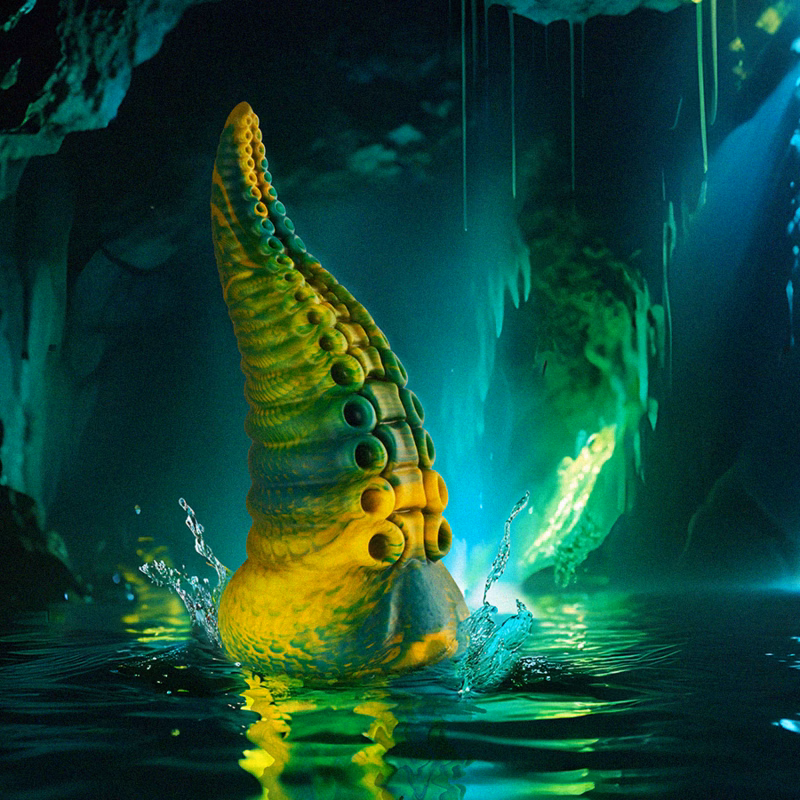 EPIC - CETUS DILDO TENTÁCULO VERDE TAMAÑO PEQUEÑO - Imagen 3
